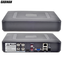 GADINAN Mini Hybrid 4CH AHDNH 1080N DVR 5 IN 1 AHDM TVI CVI CVBS 960H Security CCTV DVR HDMI DVR NVR Support 1080P IP Camera 2024 - buy cheap