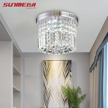 Modern Crystal LED Ceiling light Fixture For Indoor Lamp lamparas de techo Surface Mounting Ceiling Lamp For Bedroom Dining Room 2024 - buy cheap