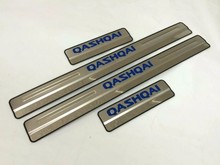 For Nissan Qashqai   J11 2014 2015 2016  Car Accessories Door Sill Scuff Plate Stainless Steel Door Sills Pedal Sticker 2024 - buy cheap