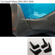 Car Cover Plastic Fender Soft Mudguard Protect Flap Splash Mud Guard Frame 4pcs For Suzuki Vitara 2016 2017 2018 2019 2024 - buy cheap