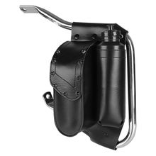 Bolsa protectora de alforja para motocicleta, soporte para botella de agua para Harley, Touring, Road King, Electra, Street Glide, FLHR 1993-2021 2024 - compra barato