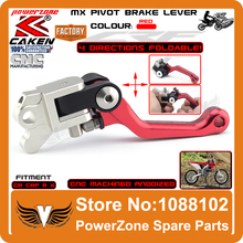 MX Povit Brake Lever 4 Direction Foldable Fit CR80 85 CRF125F 150R CR125 250 CRF230 CRF250R 250X CRF450R 450X Free Shipping 2024 - buy cheap