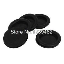 5pcs Black Rubber Closed Blind Blanking Hole Wire Cable Gasket Grommets 60mm 2024 - buy cheap