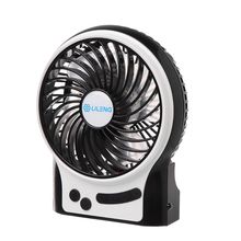 LILENG Portable USB Fan flexible with Side LED light 3 Speed Adjustable Cooler Mini Fan Handy Desk Desktop USB Cooling Small Fan 2024 - buy cheap