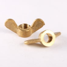 2PCS Copper Butterfly Nut / Ingot Nut / Sheep Nut / Hand Nut     M4M5M6M8-M16    GB62 2024 - buy cheap