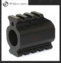Vector Optics-Bloque de Gas para. 223 5,56mm Caliber 0,75 ", rieles Picatinny duales, montaje de barril 2024 - compra barato