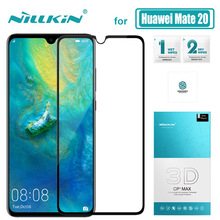 Película de vidro temperado 3d nillkin, película protetora completa para celular huawei mate 20, mate 20 2024 - compre barato