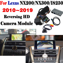 Для Lexus NX200 NX300 IS250 2010 ~ 2019 адаптер передней камеры оригинальный монитор экрана для парковки Передняя и задняя фонари 2024 - купить недорого
