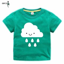 New Retail Summer T shirt For Girls Boys Cotton Short Sleeve Kids T shirt Children's Tshirt Toddlers Soft Clothes Tops Tees 2-12 2024 - buy cheap