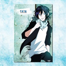 Pintura bordada com diamante 5d para decoração de casa, pintura para noragami yato yukine anime com perfuração completa em ponto cruz arte de parede artesanal 2024 - compre barato