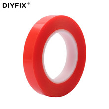 DIYFIX 1 Roll 25M Clear Sticker Heat Resistant Double-sided Transparent Adhesive Tape for Phone LCD Repair Tool 10 mm 20mm 2024 - buy cheap