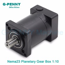 Gearbox 1:10 Nema23 stepper motor planetary reduction ratio 10:1 planet gearbox 57motor speed reducer, High Torque high quality! 2024 - buy cheap