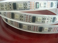 Праздничные светодиодные ленты DC5V RGB цифровая светодиодная лента, WS2801IC (256 шкал); 32 шт. IC и 32 шт. Светодиодная лента 5050 rgb 2024 - купить недорого
