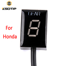 ZSDTRP ЖК-Электроника мотоцикла 1-6 уровень шестерни индикатор цифровой индикатор передачи для Honda CBR600RR CBR1000RR CBR250R 2003-2018 2024 - купить недорого