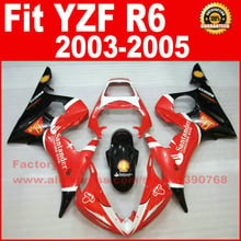 Kit de carenagem, motor, peças para yamaha r6, 2003, 2004, 2005, yzf, r6, 03, 04, 05, carroceria 3669 2024 - compre barato