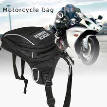 Bolsa de armazenamento para motocicleta, bolsa dobrável com vazamento diagonal, bolsa negra leve, para ciclismo 2024 - compre barato