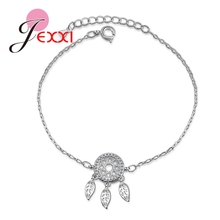 Fashion Popular 925 Sterling Silver Dreamcatcher Bracelets Womderful Sweet Gifts For Girls Valentine's Day Gifts Birthday 2024 - buy cheap