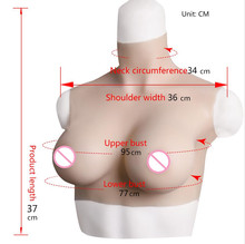 Высокое качество чашка D искусственная грудь для транссексуалов силиконовая грудь реалистичной формы COS falsies Реалистичная силиконовая форма груди искусственная грудь 2024 - купить недорого