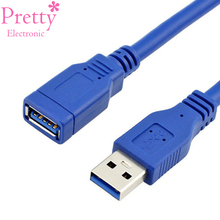 1.5m 3.0 High Speed USB Data Extension Line USB Male to Female extension Cable Copper Core Charging Lines For Laptop Computer 2024 - buy cheap