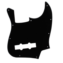 Pickguard antiarranhão de 1 camada, preto, 10 buracos, protetor de placa para jb jazz baixo, acessório de guitarra 2024 - compre barato