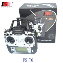Flysky-transmissor e receptor de rádio wireless, sistema qav250 com tela led, transmissor embutido, 2.4g e 6 canais, tx, rx embutido, rc 2024 - compre barato