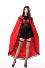 Little Red Riding Hood women cosplay sexy red Hoodwinked dress DS cloak Halloween costumes for women adultos fancy costume 2024 - buy cheap