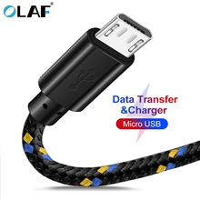 OLAF Micro USB Cable 2A Fast Charging Mobile Phone Charger Cable 1M/2M/3M Data Cable for Sumsung Xiaomi Huawei LG Android Tablet 2022 - buy cheap