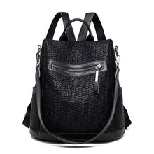 2019 Fashion Design Women Backpack High Quality Youth PU Backpacks for Teenage Girls Female School Shoulder Bag Bagpack mochila 2024 - buy cheap