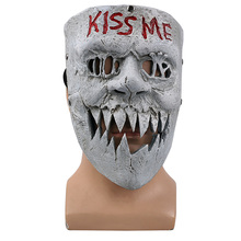 Máscara de purga 3 máscaras cosplay me beijo halloween máscara de horror máscara escolar ano dia das bruxas acessório de festa 2024 - compre barato