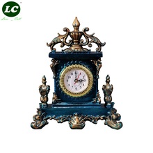 Reloj clásico de Reloj de escritorio para sala de estar, reloj de mesa de oficina, péndulo silencioso, arte, regalo original Hdcraft 2024 - compra barato