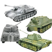 4D Tank Model Building Kits Military Assembly Educational Toys Decoration High-density Material Panther Tiger Turmtiger Assault 2024 - buy cheap