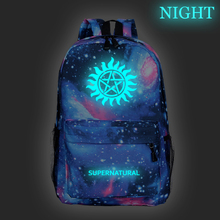 Hot Sale Supernatural Luminous Backpack Men Women Boys Girls Teens Rucksack New Pattern School Backpack for Teens Fashion Bag 2024 - buy cheap