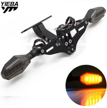 Umiversal Motorcycle Bracket Licence Plate Holder Turn Light FOR   390   RC390  250 690   690   R 690 Enduro R RC8 2024 - buy cheap