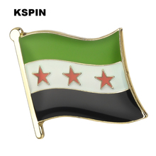 Syria-pin de estrella de tres estrellas, pin para solapa con insignia 10 a broche de lote, iconos XY0165 2024 - compra barato