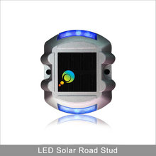 Factory direct price Blue horseshoe 3M reflector aluminous flashing led solar road stud 2024 - buy cheap