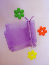 Bolsa de Organza de 17*23cm 1000 Uds bolsa de cordón púrpura ligera bolsa de embalaje de joyería para té/regalo/comida pequeña bolsa transparente bolsa de hilo 2024 - compra barato