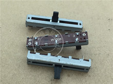 Potenciômetro de deslizamento reto/único, misturador com ponto intermediário/haste comprimento 10mm, 5 peças 2024 - compre barato
