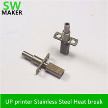 Piezas de impresora 3D, rotura de calor de acero inoxidable para filamento de 1,75mm 2024 - compra barato