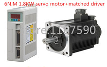 NEW Servo motor system kit 6N.M 1.8KW 3000RPM 110ST AC Servo Motor 110ST-M06030+ Matched servo motor driver 2024 - buy cheap