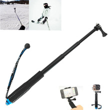 19 Inch Telescopic Handheld Selfie Monopod Extendable Pole Stick for Gopro 10 9 8 7 6 5 4 max for Xiaomi Yi SJCAM Action Camera 2024 - buy cheap