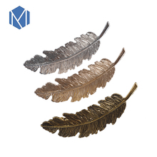 M MISM Leaves Gold Silver Barrette Hair Accessories For Women Girls Hair Clip Hairpins Hairgrip Hair Clamp Ornaments Headwear 2024 - buy cheap