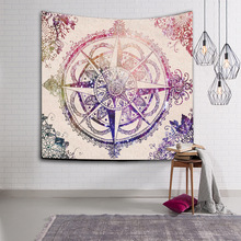 Tapiz indio de Mandala para colgar en la pared, Alfombra de 200x150cm, decoración gótica grande, tapiz bohemio para el hogar y dormitorio 2024 - compra barato