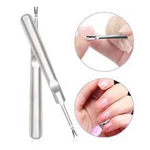 1pcs Dead Skin Fork Nipper Pusher Trimmer Callus Cuticle Remover Manicure Pedicure Stainless Steel Nail Art Tools Beauty 2024 - buy cheap