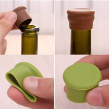 1pcs silicone wine stoppers Leak free wine bottle sealers for red wine and beer bottle cap 2024 - buy cheap