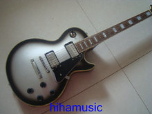 Vb sliverburst guitarra elétrica personalizada, produto novo, em madeira mogno, imitação de prata, frete grátis 2024 - compre barato