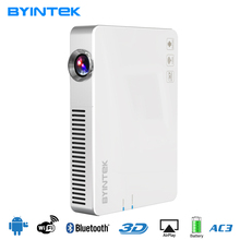 2017 BYINTEK MD316HB Smart 500ANSI HD Android bluetooth wifi Airplay DLP HDMI USB 1080P Pocket LED Mini Projector w/ battery 2024 - buy cheap