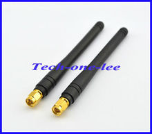 Free shipping 10pcs/lot 2-3dbi 433MHZ rubber antenna with SMA male plug straight connector 2024 - buy cheap