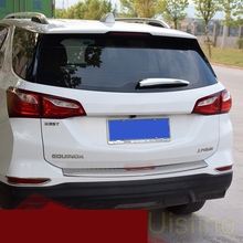 Limpiaparabrisas trasero marco decorativo después del Enchapado, limpiaparabrisas decorativo, marco brillante, accesorios de coche para Chevrolet Equinox 2017 2018 2019 2024 - compra barato