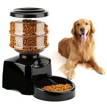 Pet Feeder 5.5L Automatic Feeder Electronic Digital Display Bowl Dispenser for Dog Cat With Recording Function E2S 2024 - buy cheap