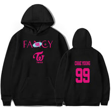 2019 twice kpop k pop hoodies sweatshirts Women/Men korean FANCY  Hooded Hip hop Clothes cotton long sleeve clothes streetwear 2024 - buy cheap